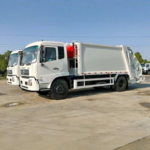 Camion compacteur de déchets Dongfeng 15m3 16 CBM, prix usine Chine - Product Image 1