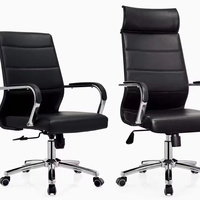 Fabricants vente en gros arc de bureau chaise d'ordinateur ergonomique chaise de salle d'échecs chaise de conférence en cuir