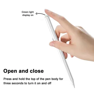 <span class=keywords><strong>ปากกา</strong></span>สไตลัสพลาสติกแบบ<span class=keywords><strong>ด</strong></span>ั้งเ<span class=keywords><strong>ด</strong></span>ิม ป้องกันการสัมผัสโดยฝ่ามือ สำหรับ iPad A16 2025 Pro/12.9/Air/13/11/M3/M4/รุ่นที่ 10 รองรับการชาร์จแบบไร้สาย - Product Image 6