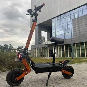 Potente Scooter Eléctrico Swift de 70-80 km de Autonomía, 60v, Motor Dual, Neumático Grueso de 11 Pulgadas, Todoterreno, Geofought M11, 120 kg, con Asiento - Product Image 2