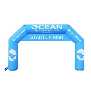 Arcos Inflables <span class=keywords><strong>Azules</strong></span> con el Logotipo para Decoración de Competiciones Deportivas - Product Image 2