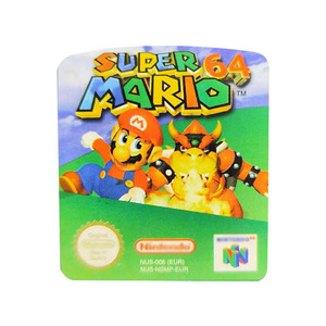 Autocollants de cartouche de jeu vidéo super smash bros marlo 64 pour n64 Nintondo 64 - Product Image 4