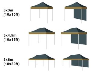 Outdoor Pop up <b>Canopy</b> <b>Tent</b> Waterproof Event Gazebo with Custom Logo Printing for Promotion Activities - Product Image 4