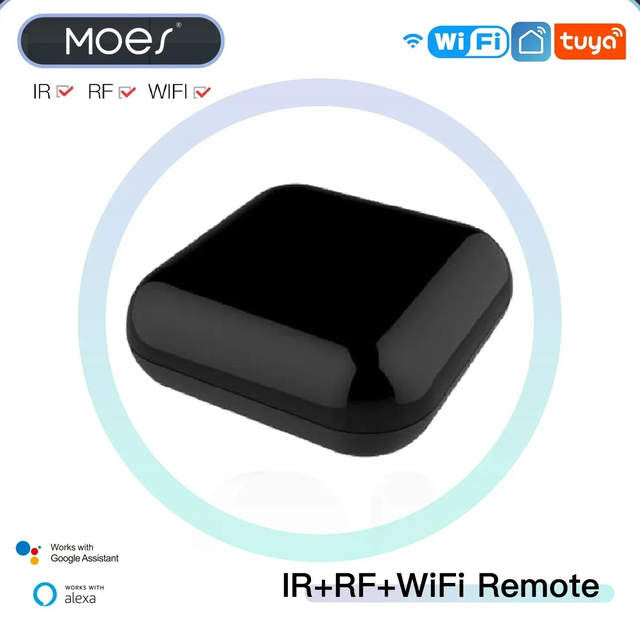 New WiFi RF IR Universal Remote Controller RF Appliances Appliances Tuya Smart Life App Voice Control via Alexa Google Home