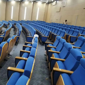 เก้าอี้หอประชุมมหาวิทยาลัยพับได้สีแดงเก้าอี้โบสถ์หอประชุม - Product Image 4