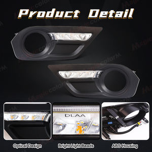 ชุดไฟตัดหมอกฮาโลเจน DRL สำหรับ <span class=keywords><strong>MU</strong></span>-<span class=keywords><strong>X</strong></span> <span class=keywords><strong>Mu</strong></span> <span class=keywords><strong>X</strong></span> 2014-2016สัญญาณ<span class=keywords><strong>ไฟ</strong></span>เลี้ยวกันชนหน้าไฟขับขี่ - Product Image 2