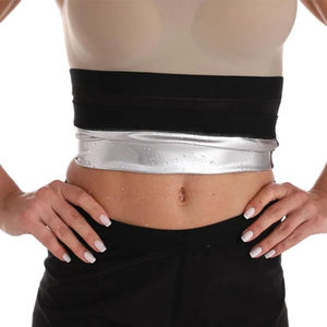 सर्वश्रेष्ठ बॉडी कमर ट्रेनर प्रीमियम पॉलिमर कपड़े सॉना स्लिमिंग बेल्ट कमर ट्रिमर - Product Image 5