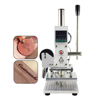 Mini machine de marquage à chaud numérique pour feuille d'or et d'argent, pour logo en relief sur cuir, avec fente en T, personnalisable