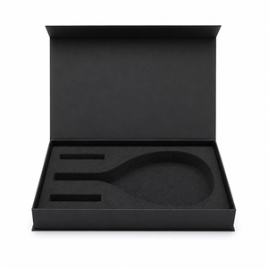 Recyclable Rigid Cardboard Magnetic Boxes Padel Racket Boxes with Embossing 2mm Thickness EPE Foam Tray - Product Image 2