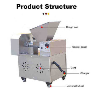Máquina Cortadora y Divisora de Masa Automática a Precio de Fábrica, Máquina Eléctrica para Hacer Bolas de Masa para Chapati, Tortilla y Pan - Product Image 5