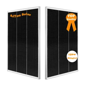 AiTon 150W lampadaire haute efficacité nouvelle énergie bon prix panneaux solaires 18V