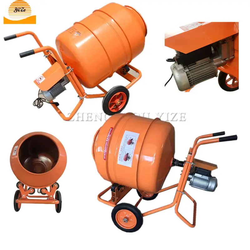 Handheld Small Electric Mobile Concrete Mixer Cement Portable Blender Price of Concrete Mixer Machine for Sale In Ghana