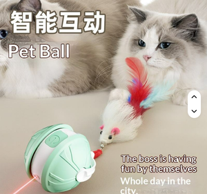 Giocattolo Interattivo per Animali Domestici con Laser, Bestseller Transfrontaliero, Palla Elettrica Intelligente per Cani e Gatti con Accessori Intercambiabili - Product Image 6