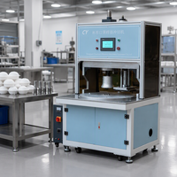 Becherförmige Masken-Schweißmaschine 6-Stationen Ultraschall-Schweiß- und Schneidemaschine Becherförmige Maskenherstellungsanlage für Vliesstoffmasken