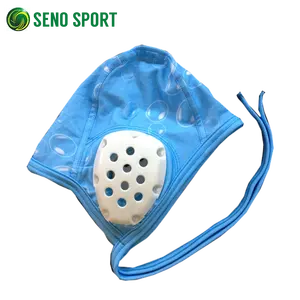 Capuchons de Polo d'eau en plastique, matériau Durable, personnalisé, avec protège-oreilles en plastique