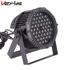 Waterdicht Outdoor Type Led Par 64 Led 54 3W Par Kan Dmx Podiumlicht Met Flight Case