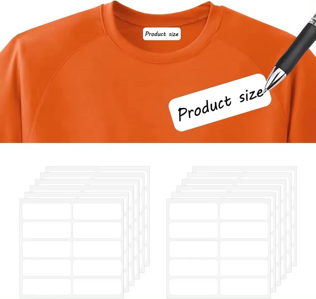 Custom Labels No-Iron Personalized Name Tags Clothing Sticker Labels for Kids Nursing Homes School Toys