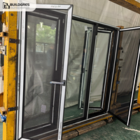 Fenêtres en alliage d'aluminium à isolation thermique personnalisables Buildgres, triple vitrage isolant, certifiées Energy Star, quincaillerie allemande de qualité supérieure