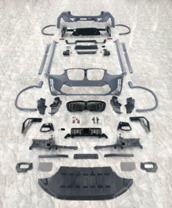 Parachoques de Material PP de Alta Calidad para BMW Serie <span class=keywords><strong>X4</strong></span> G02 LCI 2022 <span class=keywords><strong>2023</strong></span> 2024 2025, Actualización al Estilo de Competición F98 LCI X4M - Product Image 6