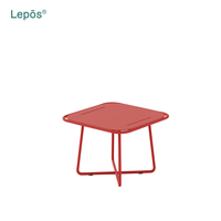 Table basse d'extérieur de qualité supérieure en acier inoxydable 201 de qualité commerciale, idéale pour la décoration de la villa, du patio, du jardin et de la terrasse