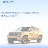 Kit Completo di Guarnizioni per Testata Motore con Guarnizione MLS per JEEP WRANGLER 3.8L V6 2007-2011 OE HS26326PT