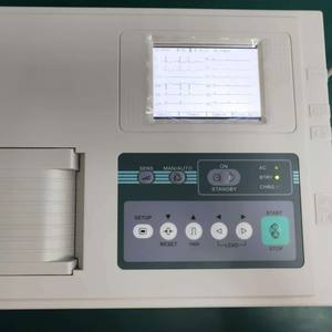 เครื่องตรวจคลื่นไฟฟ้าหัวใจแบบพกพา Mk Ecg32a 12 ลีด 3 ช่องสัญญาณ แบตเตอรี่ในตัว ได้รับการรับรองมาตรฐาน CE ใช้งานง่าย ใช้ได้ทั่วร่างกาย - Product Image 2