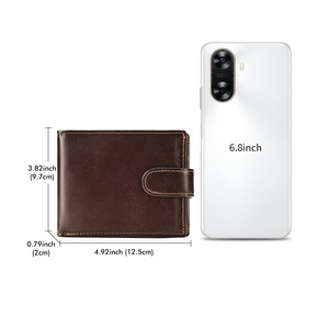 <span class=keywords><strong>Portafoglio</strong></span> in Pelle da <span class=keywords><strong>Uomo</strong></span> Cossni Factory Outlet, Minimalista con Blocco RFID, <span class=keywords><strong>Portafoglio</strong></span> Bifold Sottile con Chiusura <span class=keywords><strong>a</strong></span> Bottone <span class=keywords><strong>a</strong></span> Pressione - Product Image 4