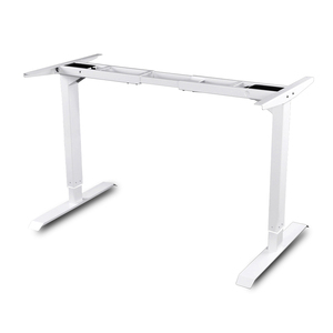 Bureau debout électrique réglable en hauteur, mobilier de bureau à domicile, colonne de levage à double moteur, bureau informatique pour le télétravail - Product Image 3
