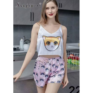 Multi-stile opzionale casa luce vita 2 pezzi Set giacca a fionda sopra il ginocchio Shorts x taglia estate abiti per varie occasioni - Product Image 4