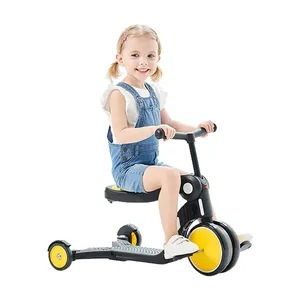 Mädchen Fuß Kick Scooty Baby Spielzeug Patin ete Infantil 3 in 1 3 Rad Schaukel Fahrt auf Kinder Roller für Kinder Kinder
