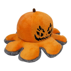 Auglika-Pumpkins <span class=keywords><strong>de</strong></span> Halloween <span class=keywords><strong>de</strong></span> 20cm, juguete <span class=keywords><strong>de</strong></span> peluche con forma <span class=keywords><strong>de</strong></span> pulpo Reversible - Product Image 5
