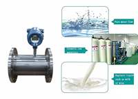 Turbine Flow Meter LWGY Series 4-20mA 0.5 Accuracy 1 Inch