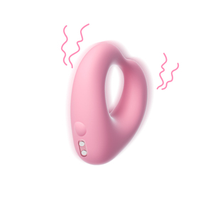 Anello Vibrante a Forma di <span class=keywords><strong>Cuore</strong></span> con 5 Velocità per Migliorare l'Erezione <span class=keywords><strong>e</strong></span> il Piacere di Coppia, Ricaricabile USB - Product Image 1