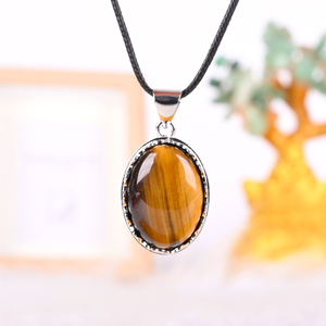 จี้คริสตัลโรสควอตซ์ธรรมชาติ รูปไข่ สำหรับเครื่องประดับคริสตัล - Product Image 2