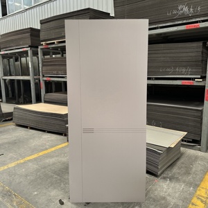 Panneau de porte en MDF blanc pur utilisé pour la décoration de portes en bois d'intérieur. Plusieurs styles sont disponibles pour créer un style minimaliste - Product Image 6