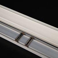 Lumière LED encastrée d'usine 9W/12W/18W/22W Lumière linéaire LED encastrée Luminaire de purification