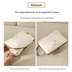 Bolsa <span class=keywords><strong>de</strong></span> almacenamiento <span class=keywords><strong>de</strong></span> <span class=keywords><strong>viaje</strong></span> BRM para equipaje, ropa, zapatos y ropa interior, organizador portátil para uso en viajes <span class=keywords><strong>de</strong></span> negocios, diseño moderno y sencillo - Product Image 4