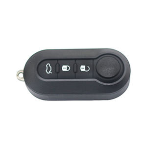 <span class=keywords><strong>Coque</strong></span> de <span class=keywords><strong>clé</strong></span> de voiture intelligente étanche en alliage d'aluminium à 2 boutons avec puce ID40 compatible avec <span class=keywords><strong>FIAT</strong></span> <span class=keywords><strong>500</strong></span> BRAVO BRAVA CROMA DOBLO DUCATO FIORINO - Product Image 1