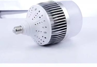Ampoules LED en aluminium E27/E40 haute luminosité 50W, sans scintillement, CRI élevé 80, durée de vie de 30 000 heures
