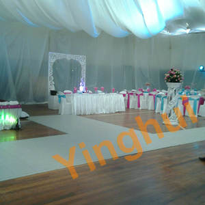 Suelo deportivo de enclavamiento portátil para exteriores, diseño temporal de plástico PP para canchas, carpa de fiesta, protección de césped - Product Image 5