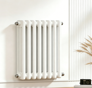 <span class=keywords><strong>Radiateur</strong></span> <span class=keywords><strong>vertical</strong></span> blanc à 4 colonnes, chauffage central traditionnel, taille et couleur personnalisables pour la maison, l'école, l'hôpital - Product Image 2
