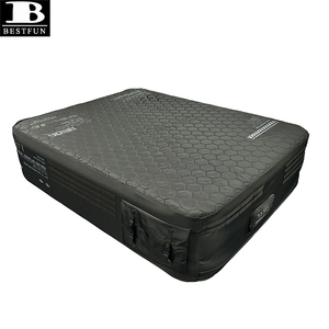 Matelas Gonflable Queen Size avec Pompe Électrique Intégrée Bonflag – <span class=keywords><strong>Lit</strong></span> <span class=keywords><strong>d</strong></span>'Air Tactique Surélevé pour Camping en Plein Air et Hôtes à Domicile - Product Image 5