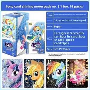 Rainbow 4 Shining Moon 6a Edizione 6 Pacchetti Fun Shadow 2a Edizione Album di Carte da Collezione Gioco di Carte Versione Ufficiale Autentica - Product Image 6