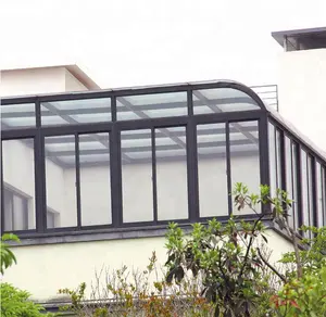 aluminium lowes sunroom glass house outdoor glass room sliding glass outdoor veranda sunroom winter garden prices