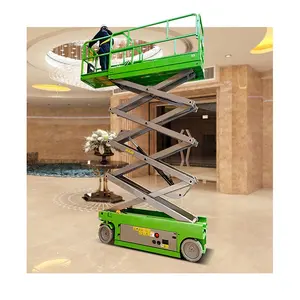 4-16m Hydraulic Elevated Work Platform Aerial Portable Scaffolding Sky Lift For 1 Person Lift