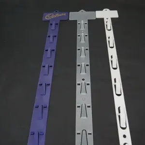Strisce di Clip sospese in plastica resistente per la vendita al dettaglio di strisce di Clip per esposizione in metallo dalla fabbrica