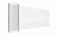 Film LED transparent ultra-fin flexible, écran auto-adhésif pour la publicité en vitrine de magasin de détail