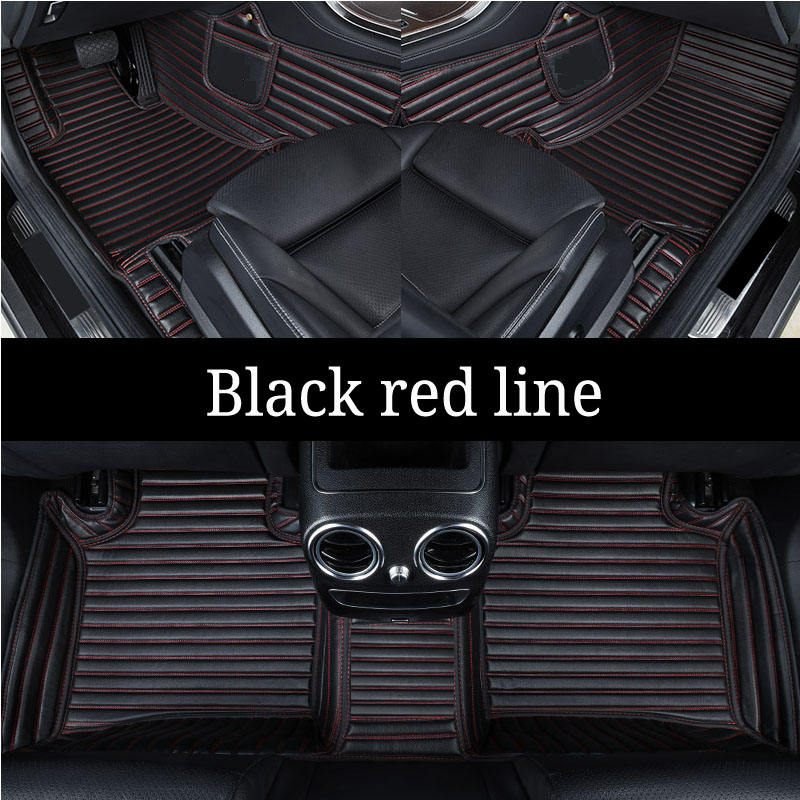 black and red line