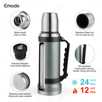 Thermos personnalisé de 8 oz pour yerba mate, ensemble de thermos de voyage en acier inoxydable, flacons, gobelet isotherme, paille sous vide, bulbe, bouteille d'eau de 1 L, gobelet