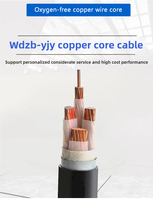 Cable de Seguridad Contra Incendios WDZ-YJY 1.8/3kV para Proyectos de Metro, Hospitales y Edificios Públicos